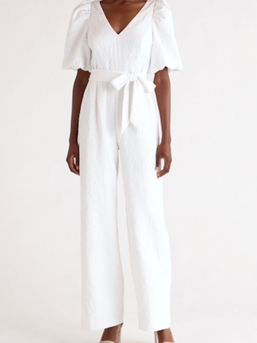 NWT Lilly Pulitzer Kirrabelle Short Sleeve Jumpsuit Resort White Sz 2